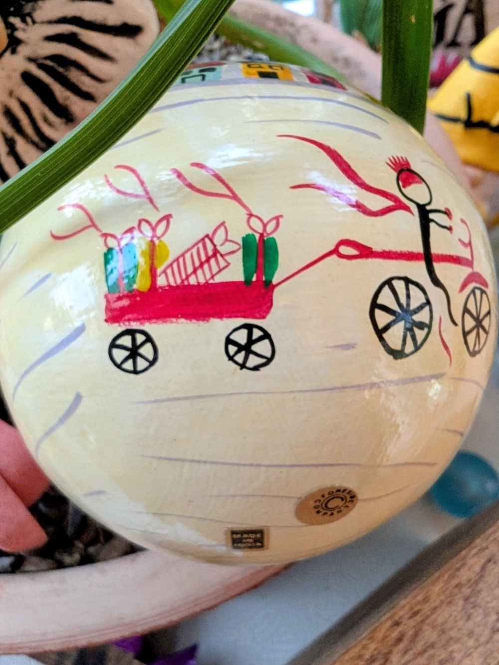 Creside Company depicting a โWinter Villageโ and sledding scene